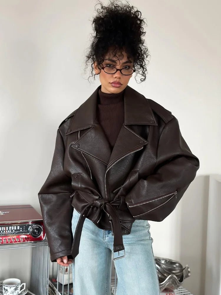 ZEYA - Felicity Vegan Leather Jacket