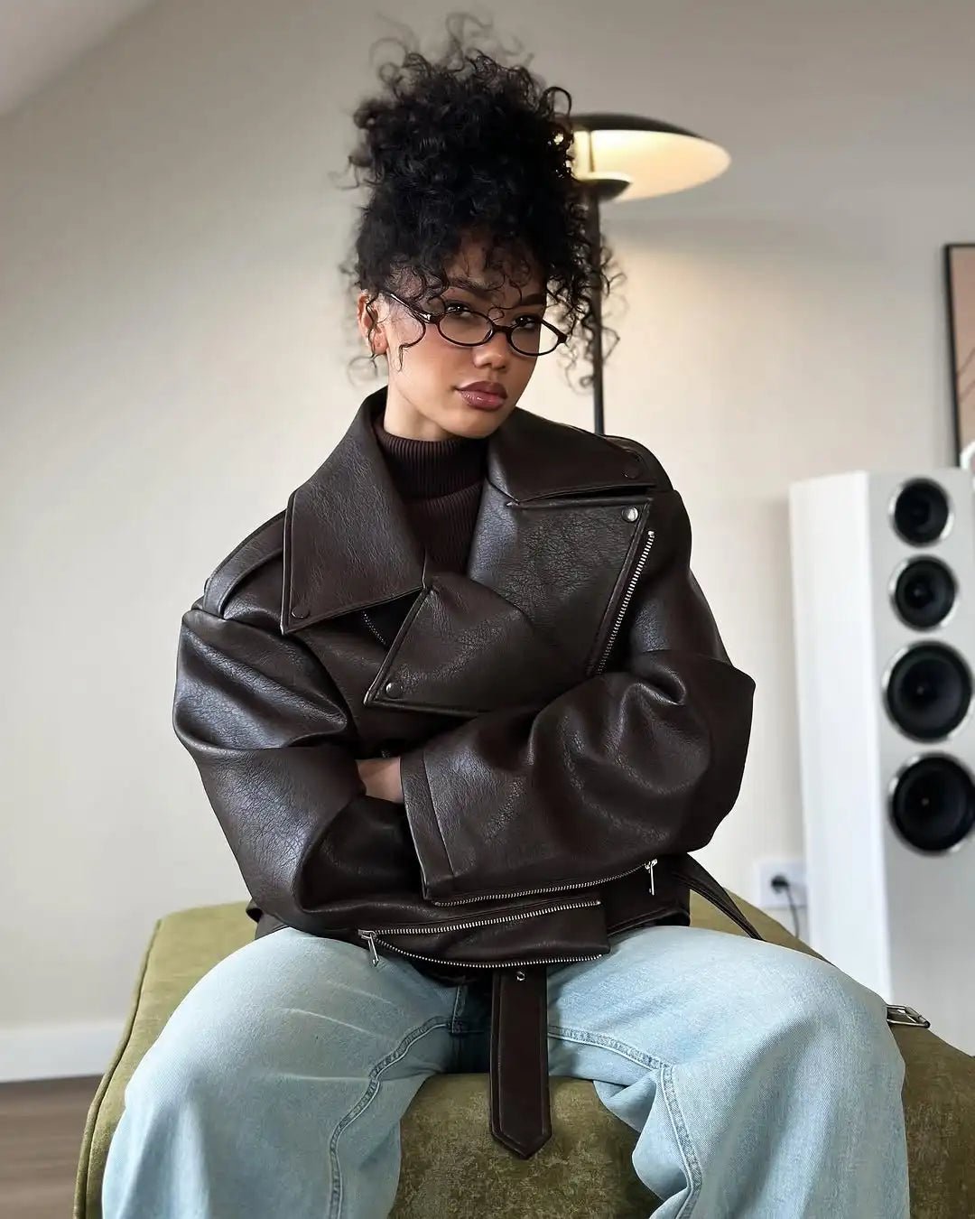 ZEYA - Felicity Vegan Leather Jacket