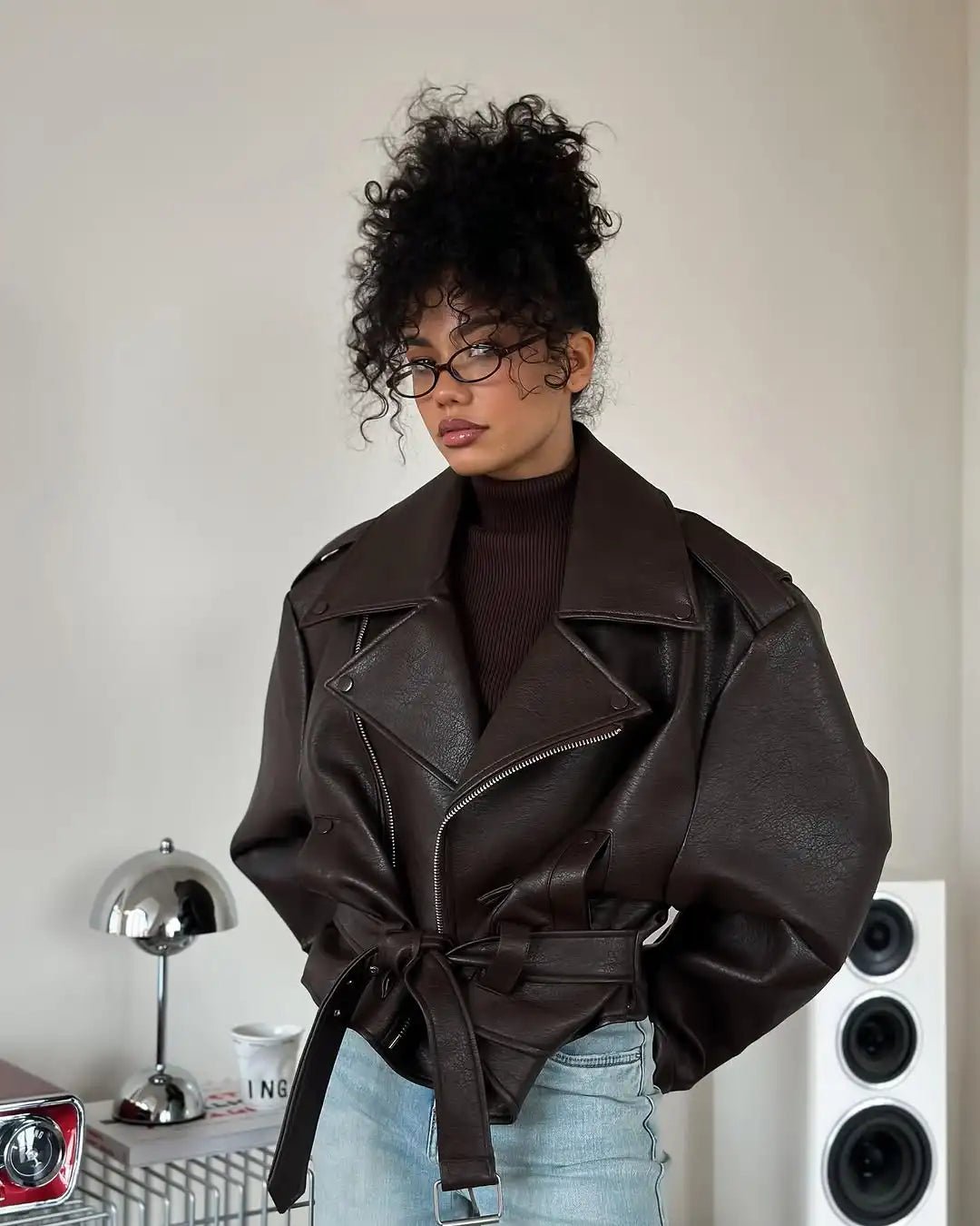 ZEYA - Felicity Vegan Leather Jacket