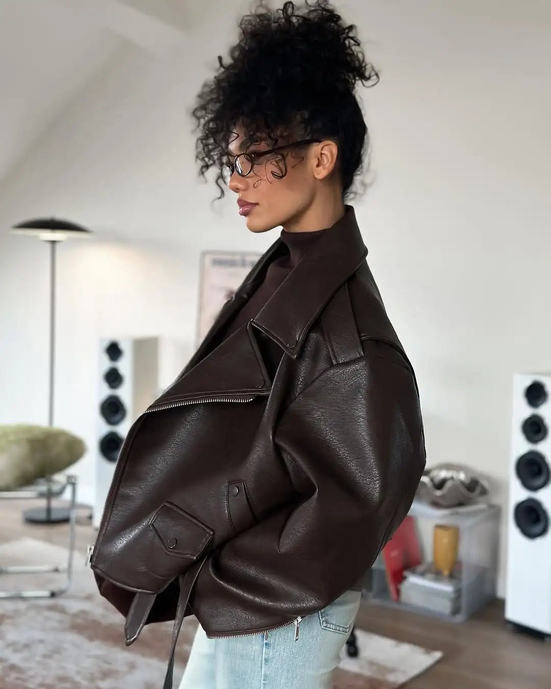 ZEYA - Felicity Vegan Leather Jacket