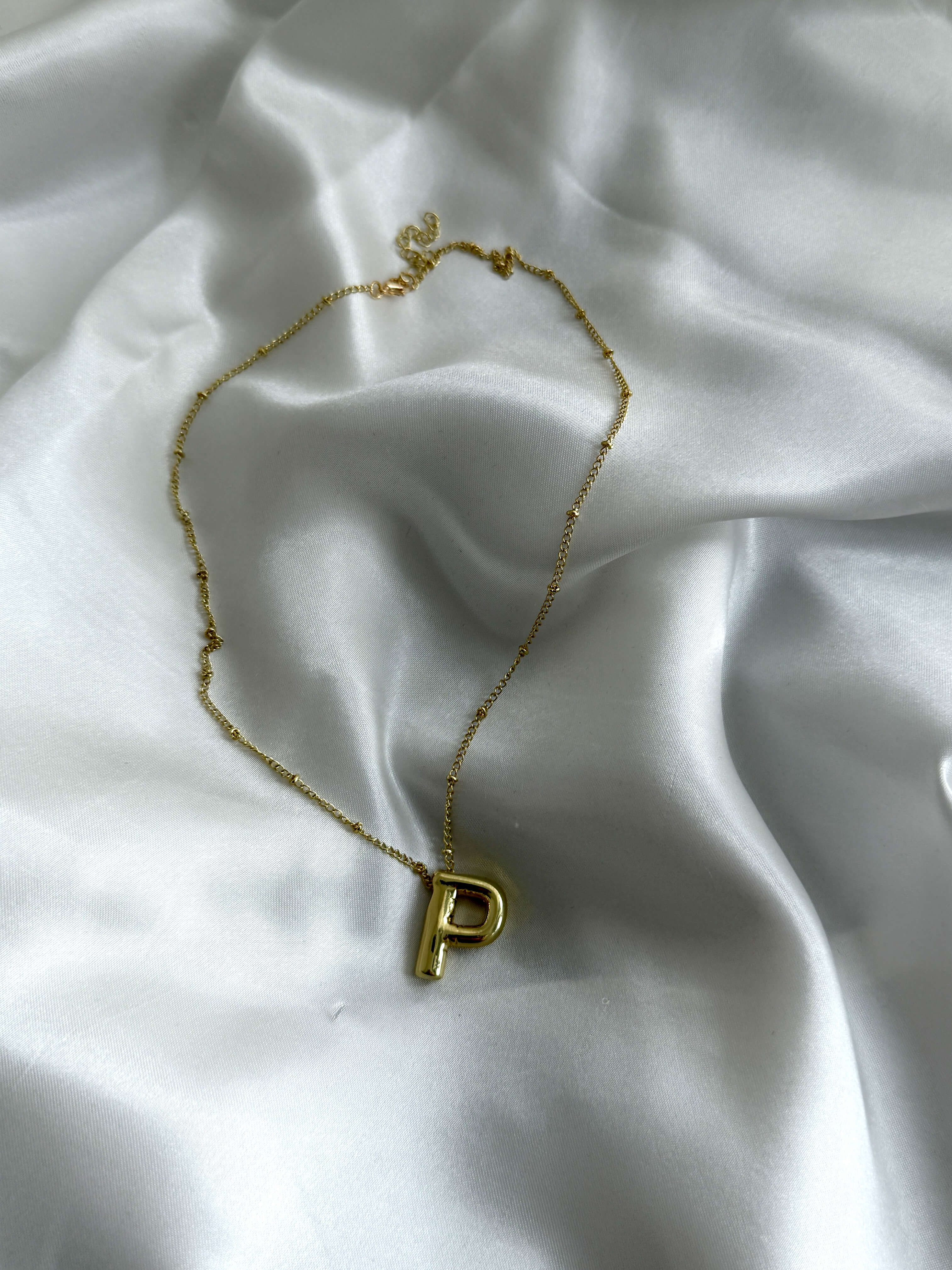 Eveline Letter Necklace - ZEYA