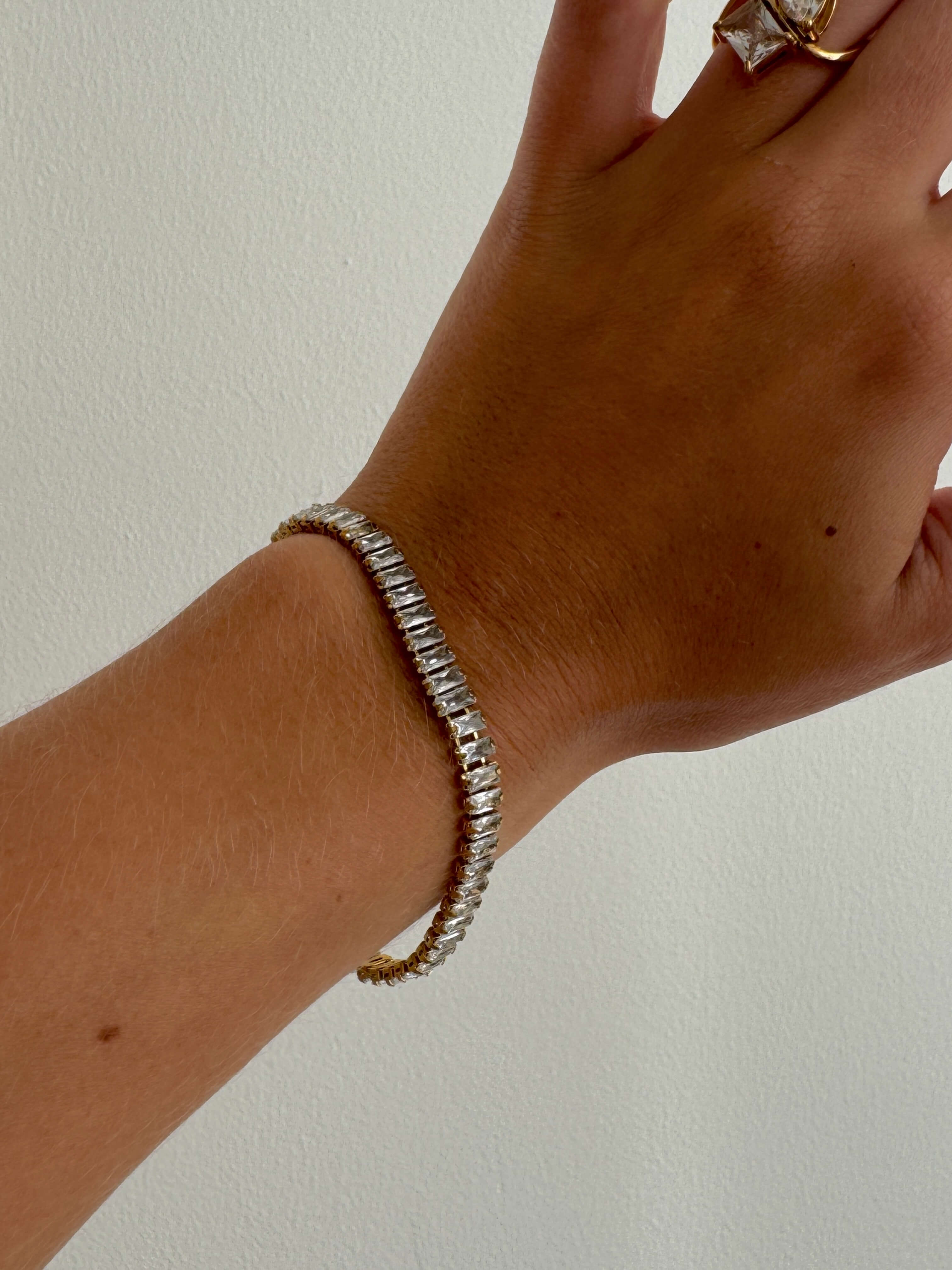 Baguette Tennis Bracelet - ZEYA