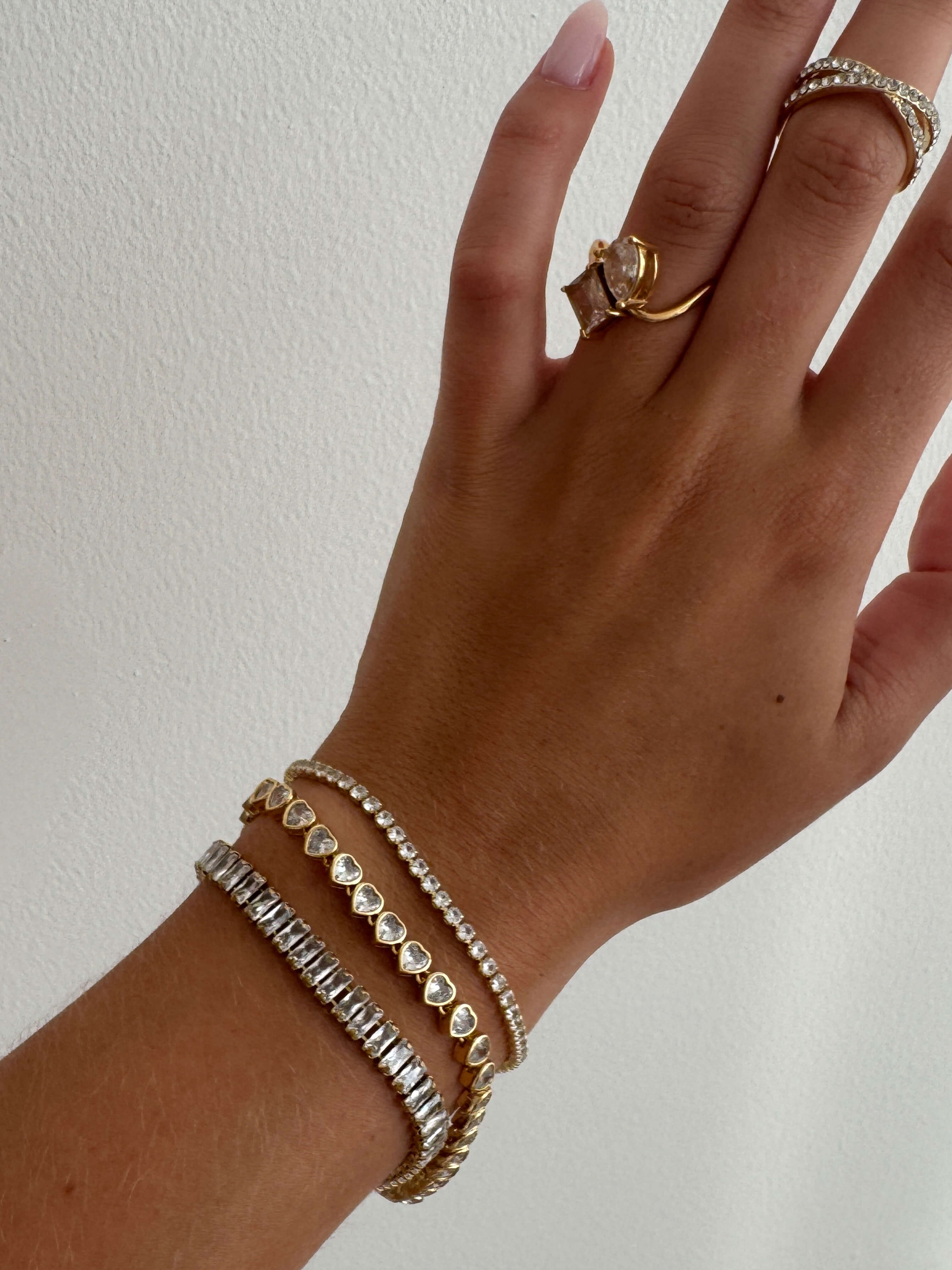 Baguette Tennis Bracelet - ZEYA