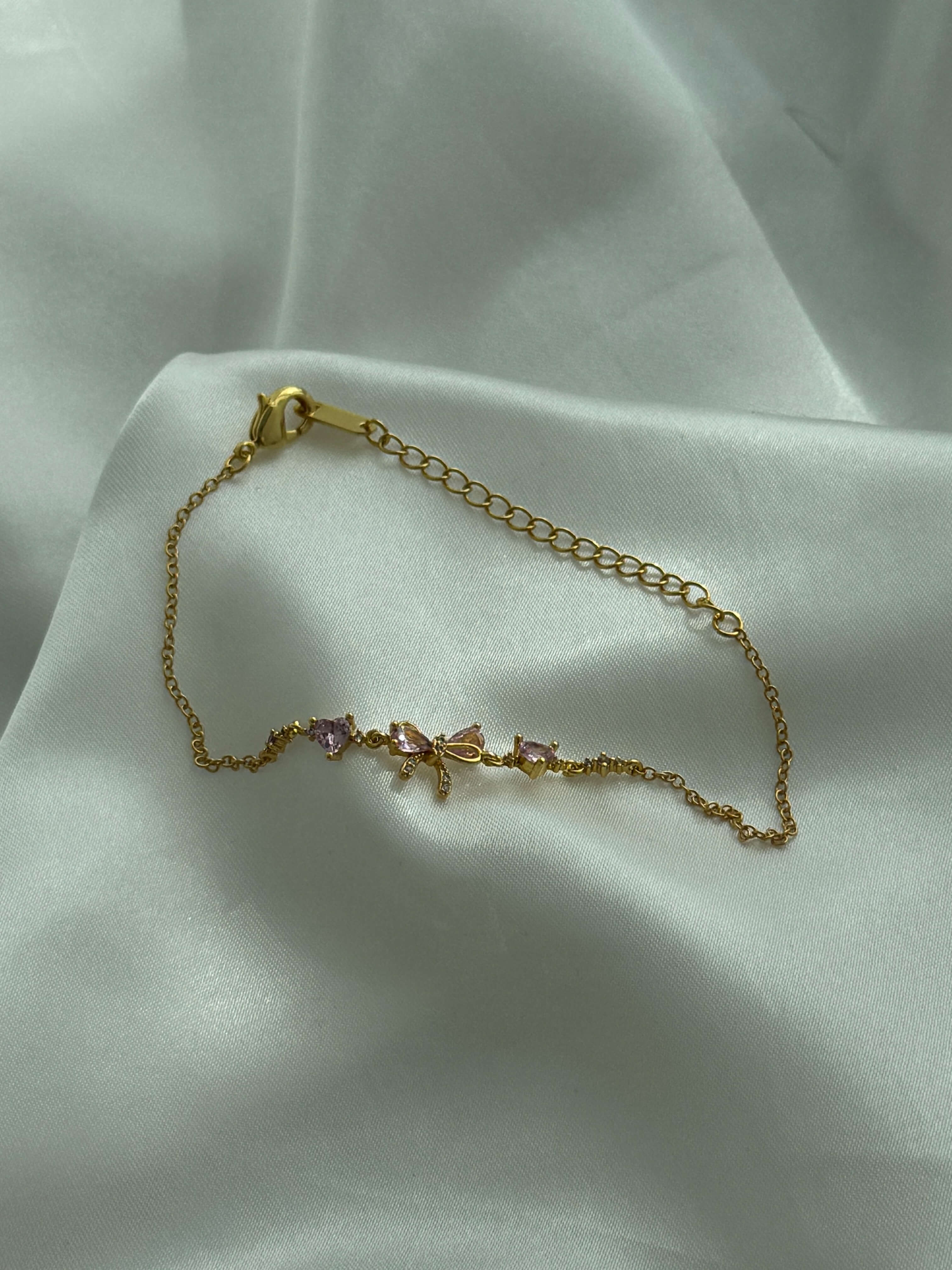 Jasmine Bow Bracelet - ZEYA