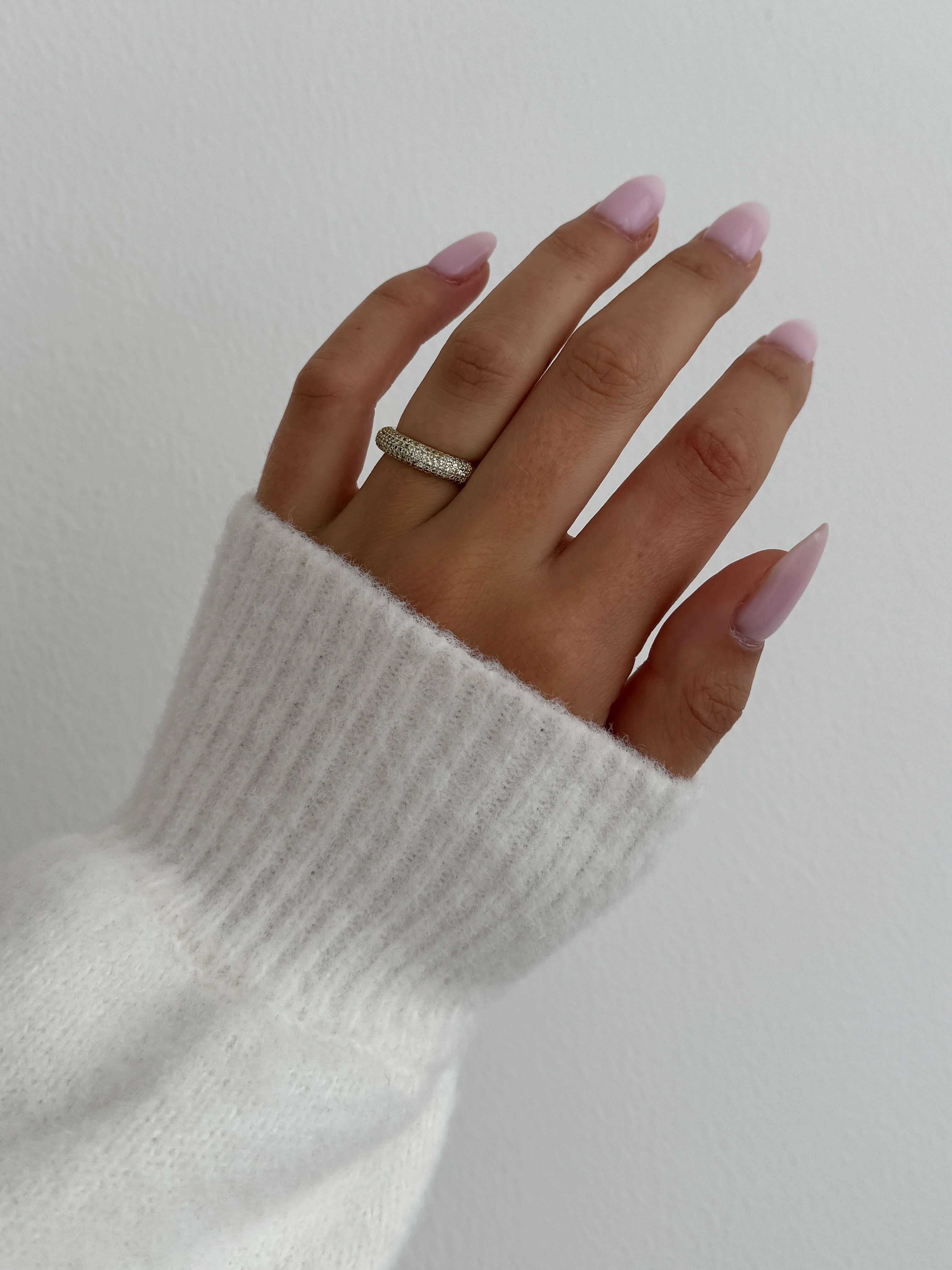 Colette Pavé Sparkling Ring - ZEYA