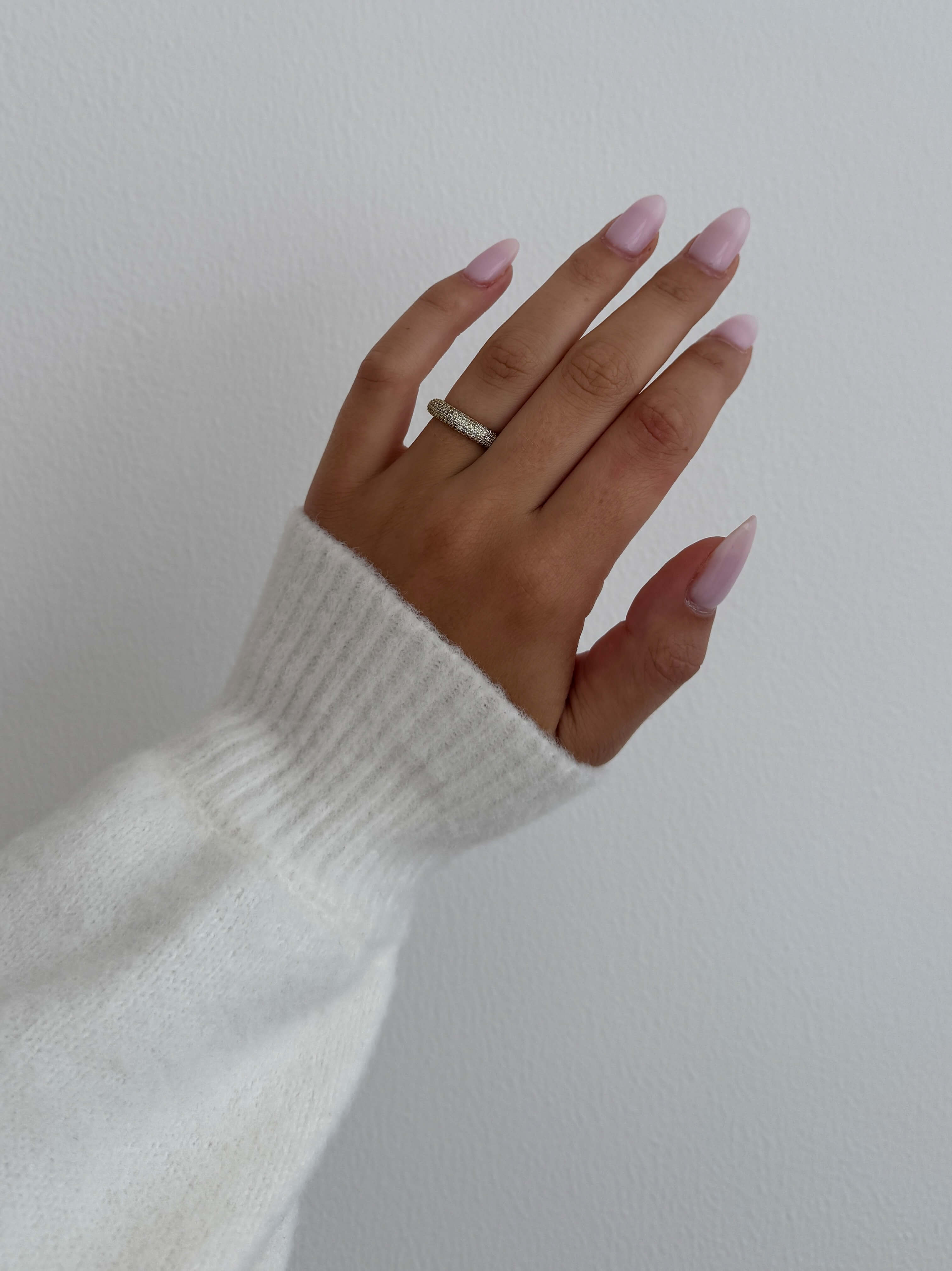 Colette Pavé Sparkling Ring - ZEYA