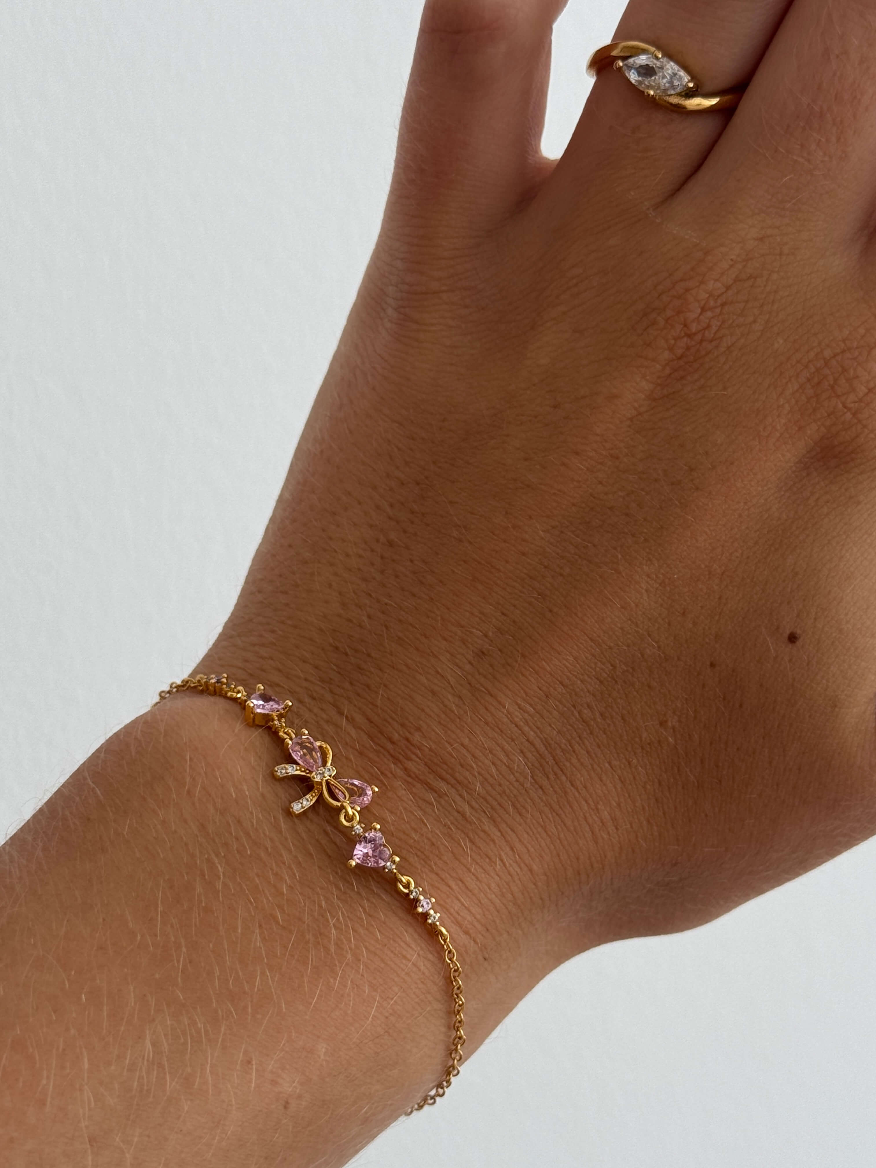Jasmine Bow Bracelet - ZEYA