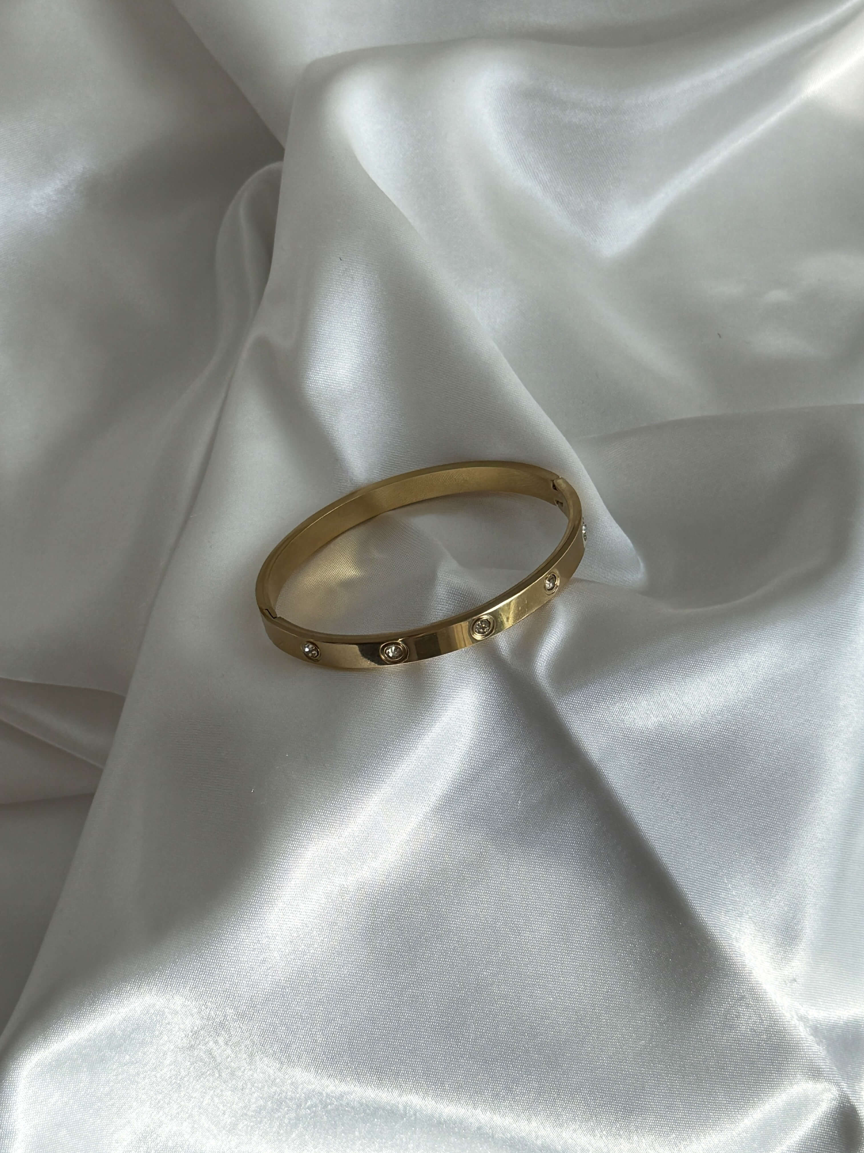 Zirconia Bangle - ZEYA