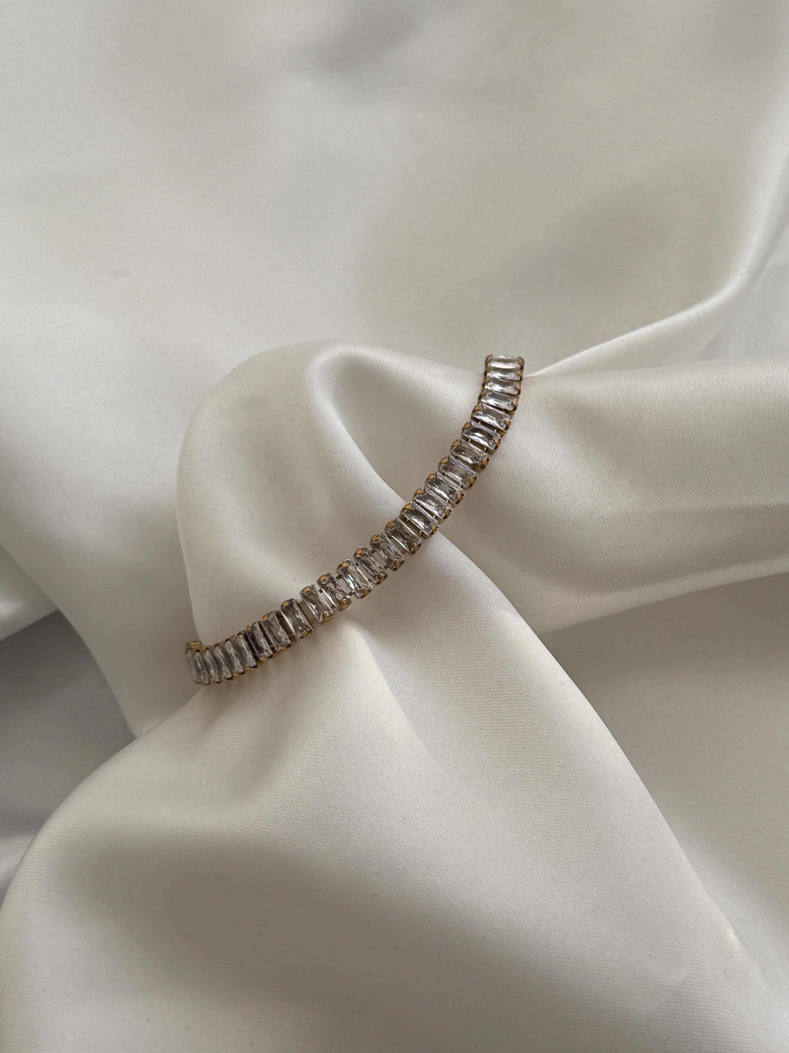 Baguette Tennis Bracelet - ZEYA