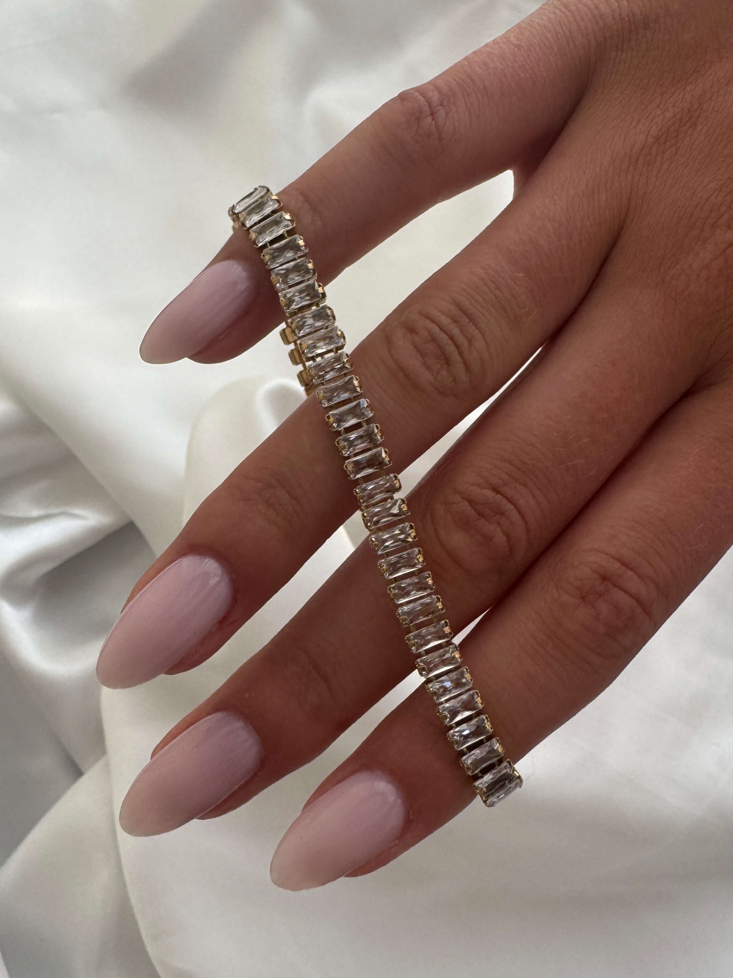 Baguette Tennis Bracelet - ZEYA