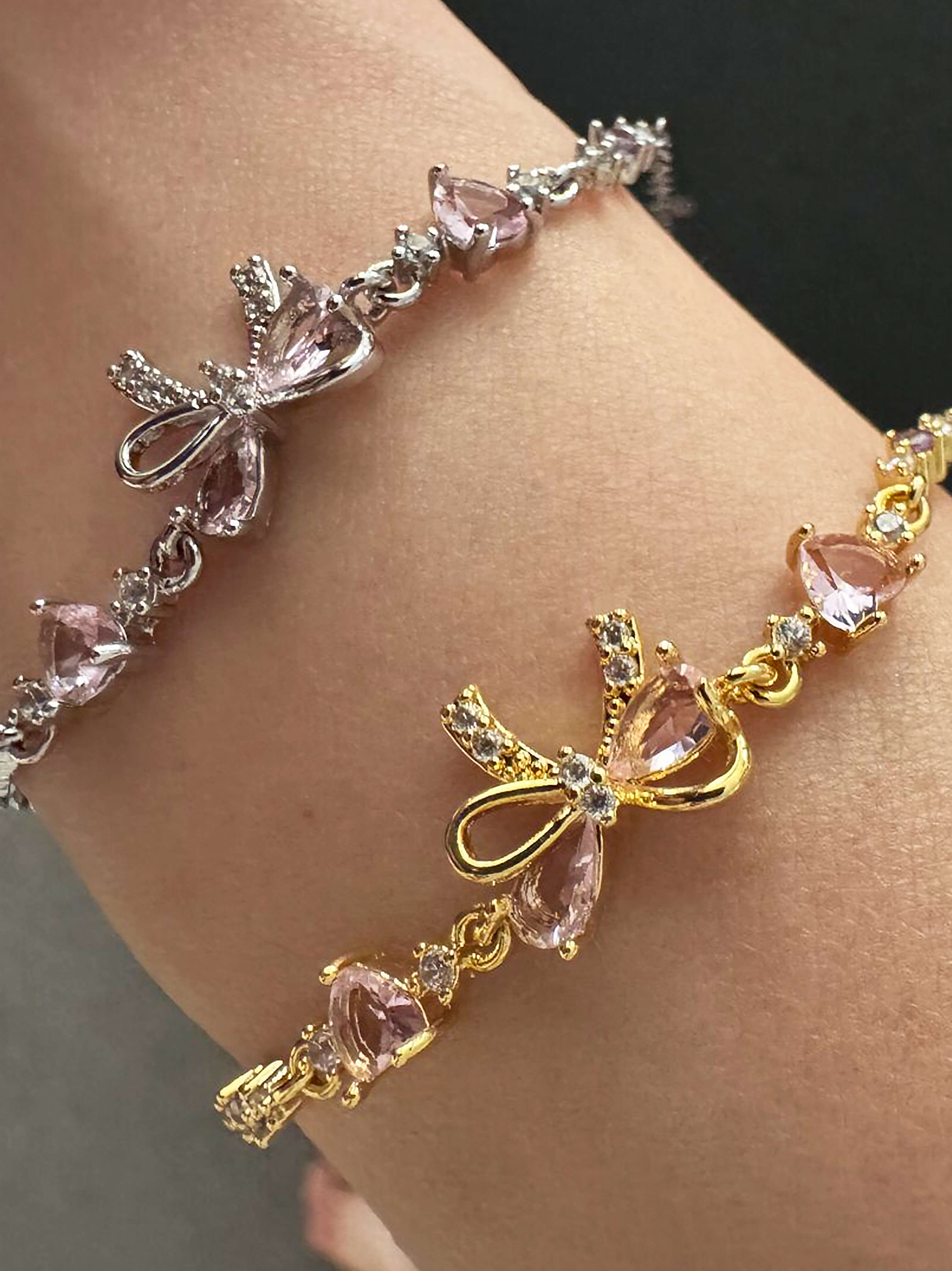 Jasmine Bow Bracelet - ZEYA