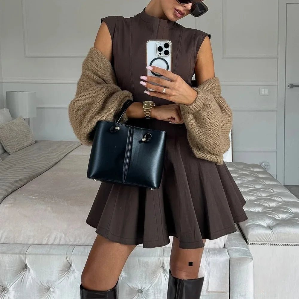 ZEYA - Alexandra Ruffled Mini Dress