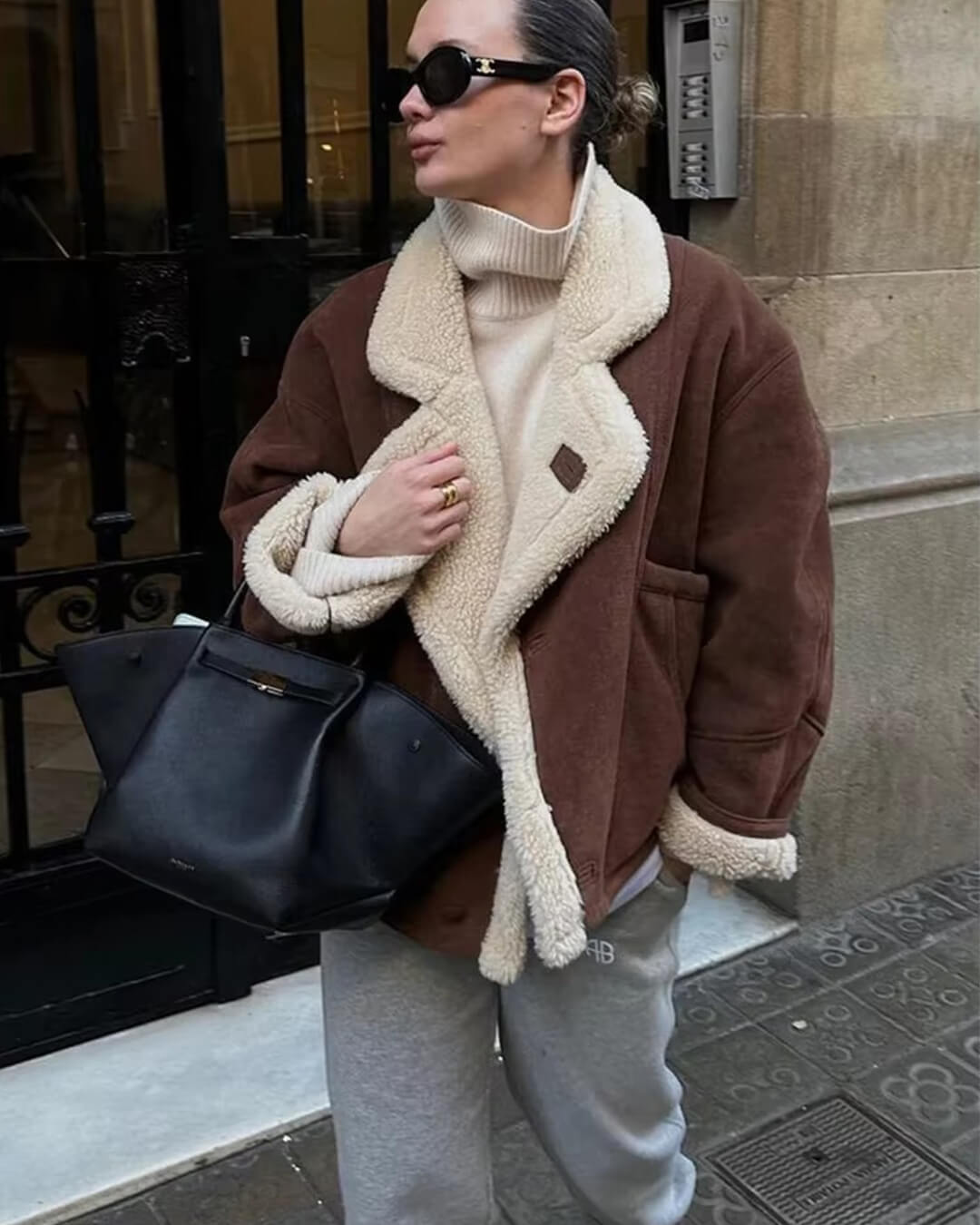 ZEYA - Laura Faux Leather Jacket