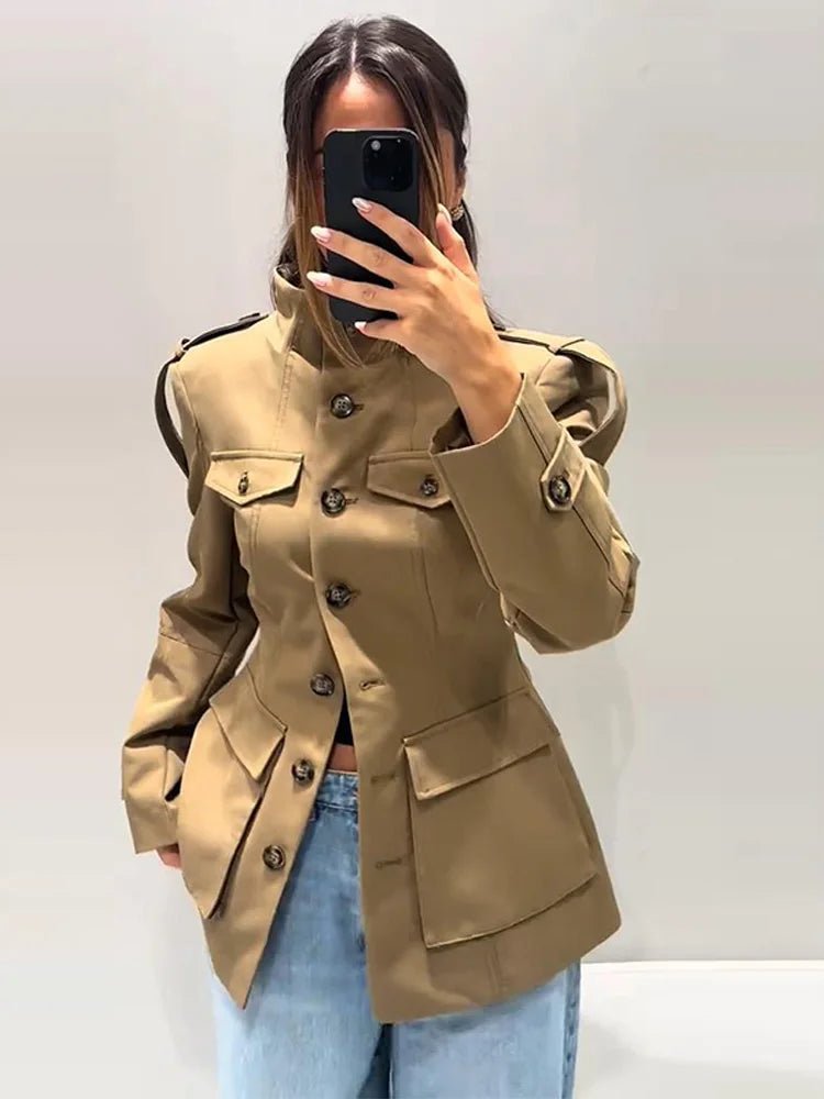 ZEYA - Melina Slim Fit Trench Coat