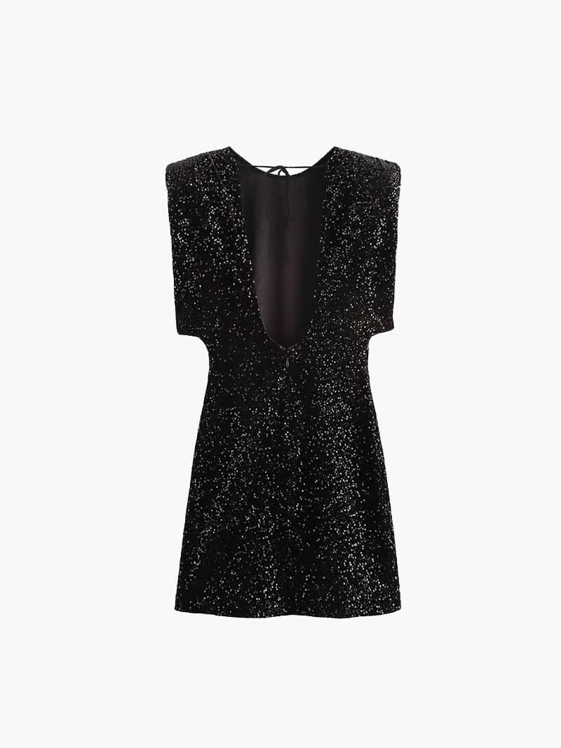 ZEYA - Nina Glitter Mini Dress