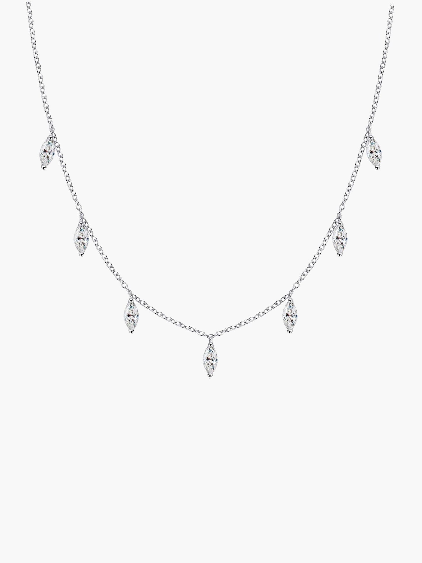 ZEYA - Vera Marquise Cut Necklace
